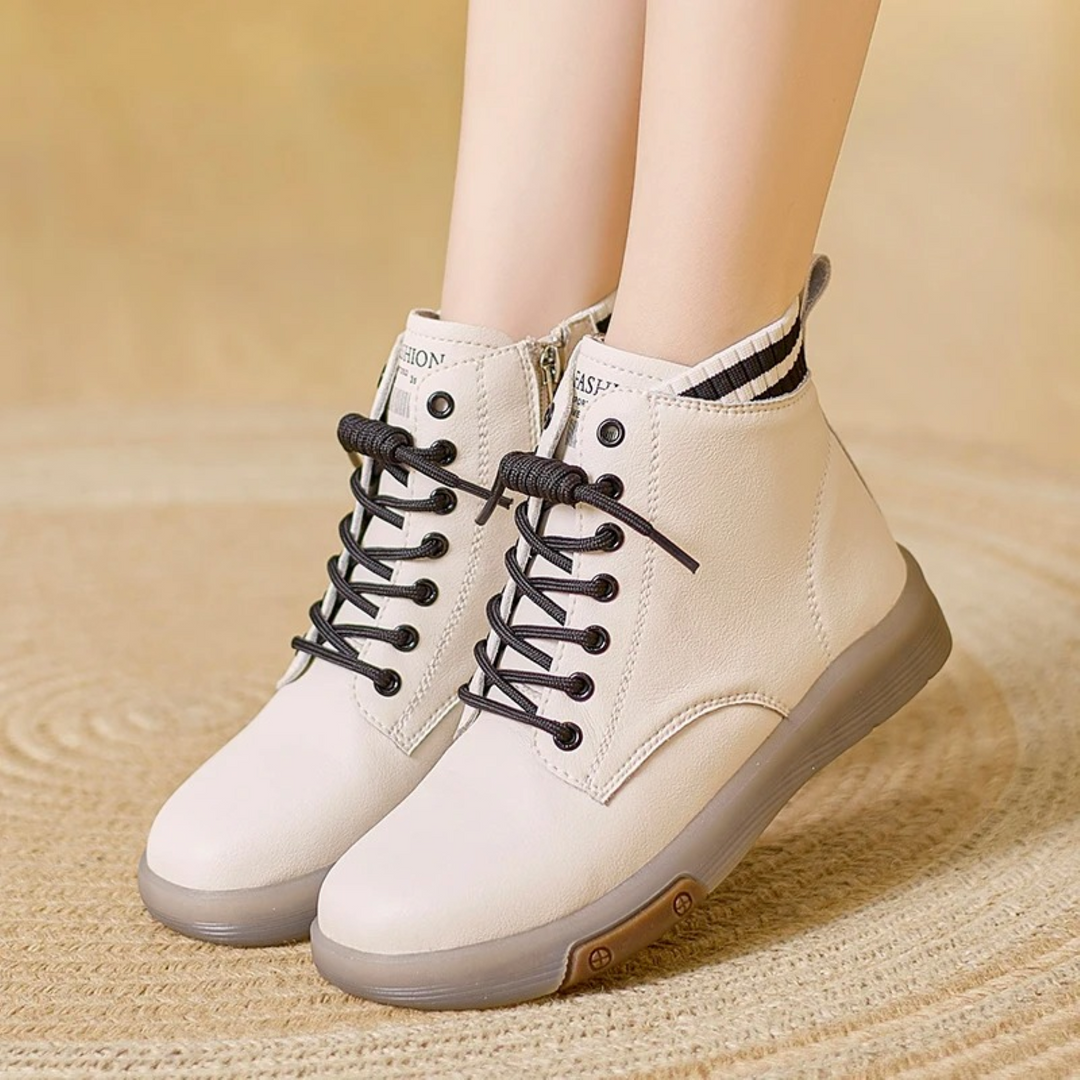 Leder wasserdichte Damensneaker - AquaStride