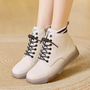 Leder wasserdichte Damensneaker - AquaStride