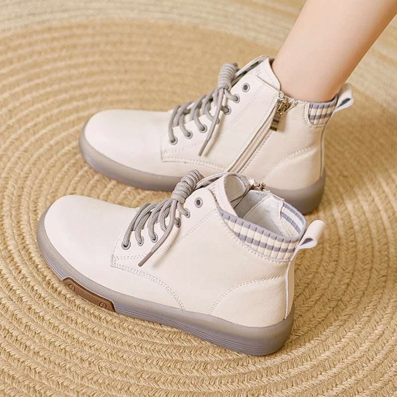 Leder wasserdichte Damensneaker - AquaStride