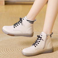 Leder wasserdichte Damensneaker - AquaStride