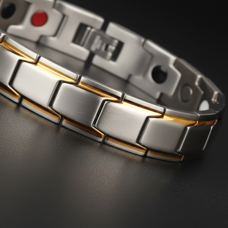 Edelstahl Magnetarmband - SlimAura