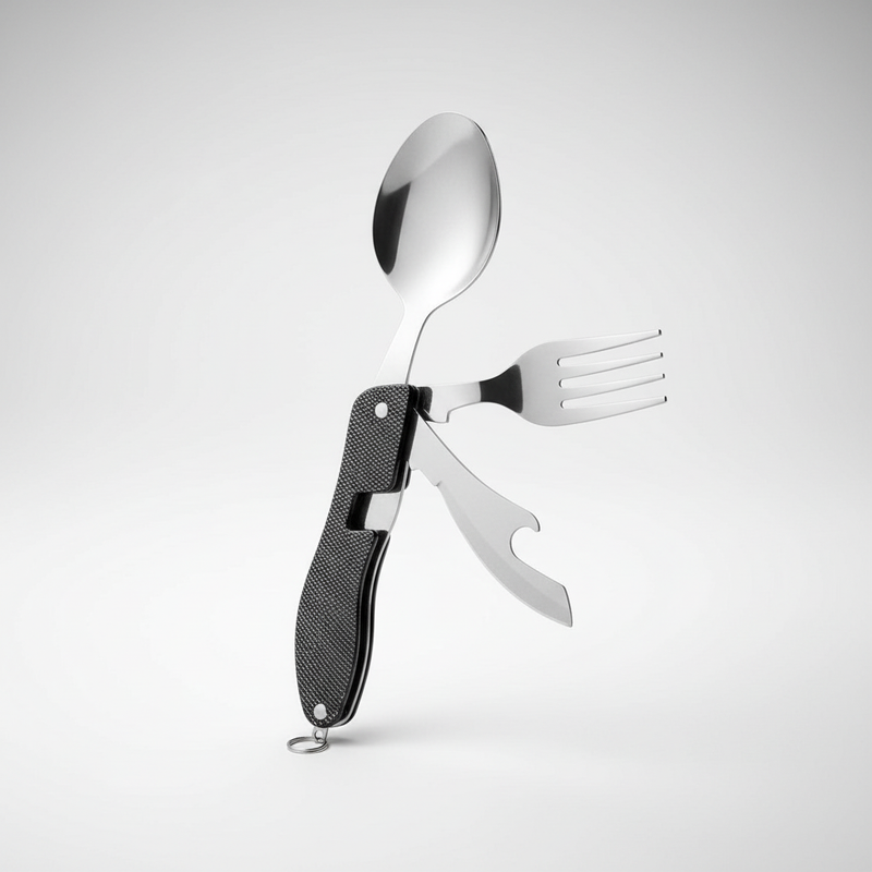 Edelstahl Outdoor Mehrzwecktool - CampSpoon
