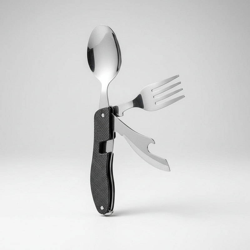 Edelstahl Outdoor Mehrzwecktool - CampSpoon