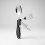 Edelstahl Outdoor Mehrzwecktool - CampSpoon