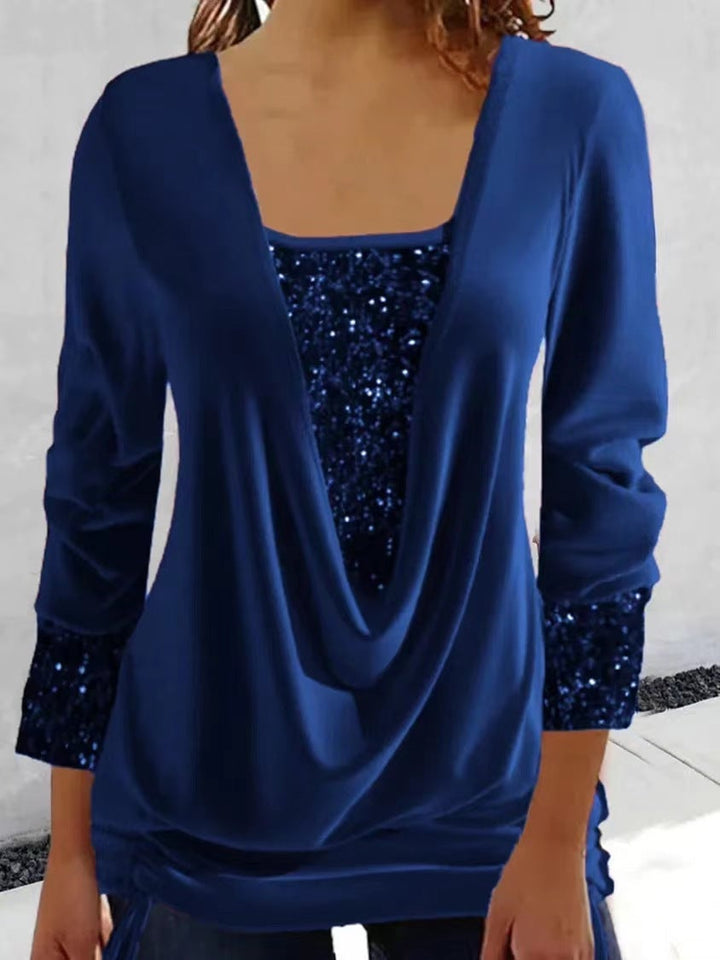 Glamouröser und bequemer Glitzer-Top - Luna