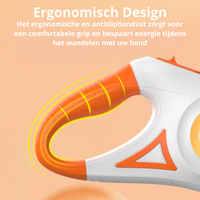 Lichtgevende Hondenriem met Zaklamp - GlowGuard