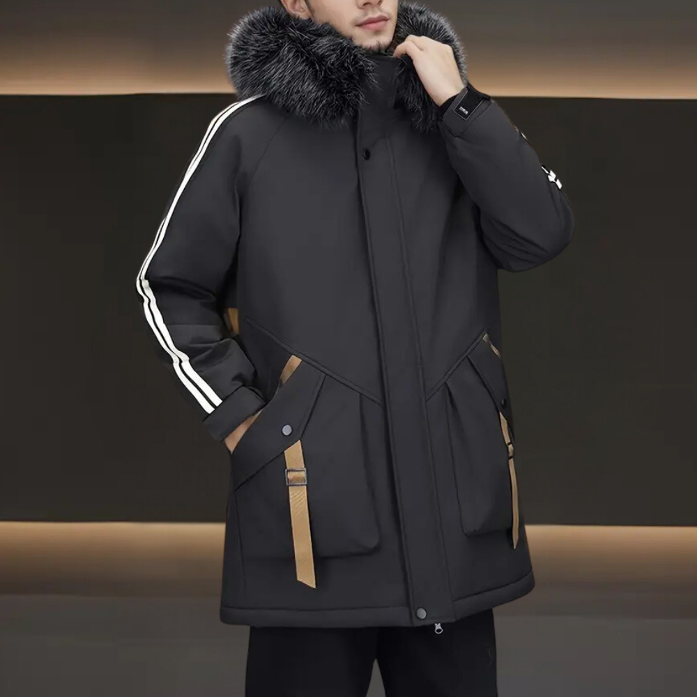 Moderner Wintermantel für Herren - Maxim
