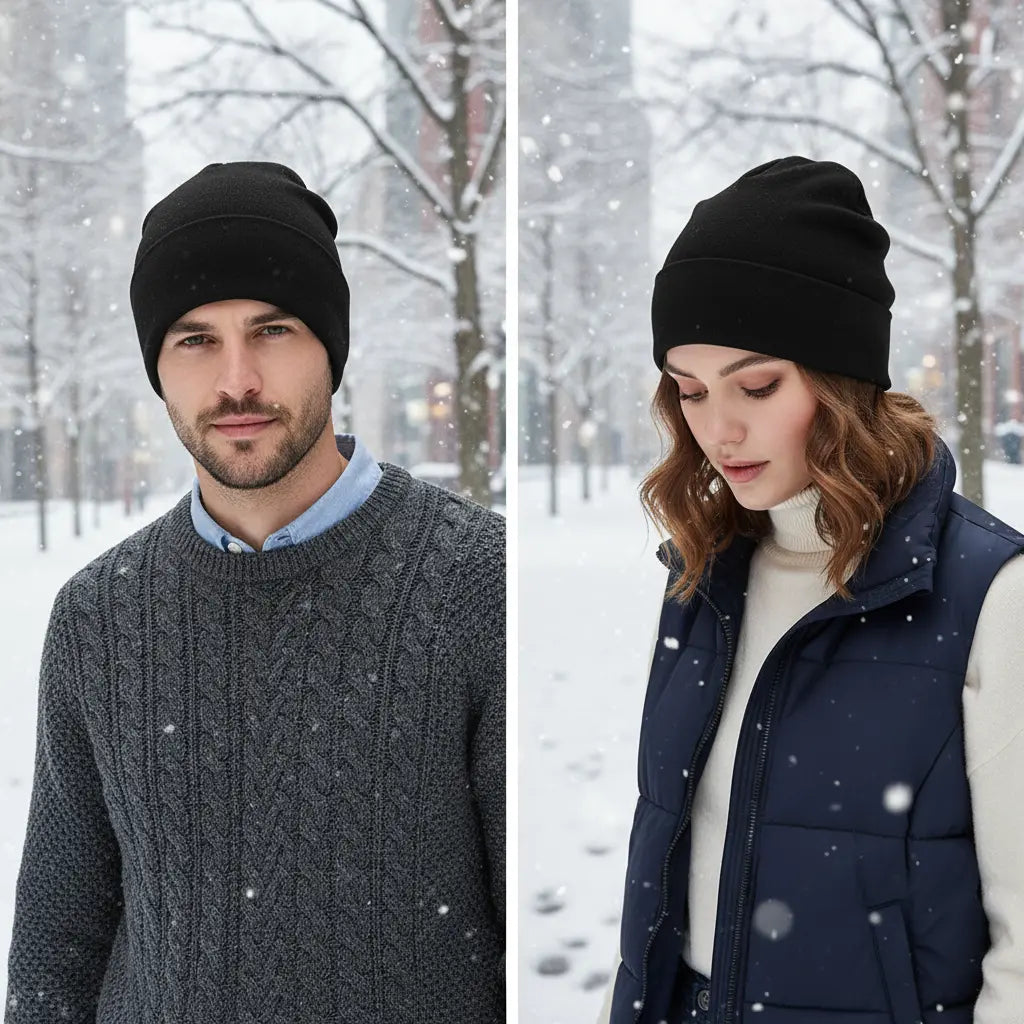 Slouchy muts in één maat - Woolglow