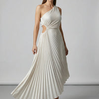 Einschulterkleid Mit Faltenrock - Lisann
