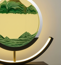 Einzigartige Sandlandschaft Lampe - SerenityLamp 