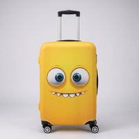Elastische Bagagehoes Met Print - SmileGuard