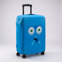 Elastische Bagagehoes Met Print - SmileGuard