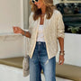 Trendiger Damen-Paillettenblazer für Frühling und Events – Soraya
