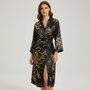 Eleganter Satin Bademantel - Lara