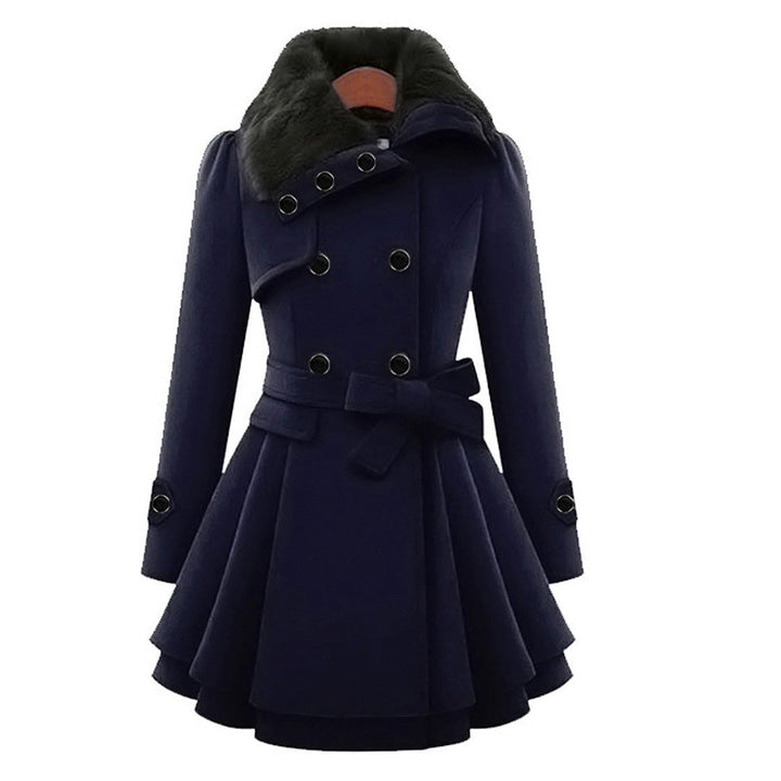 Warmer und langer Damen-Wintermantel - Vivienne