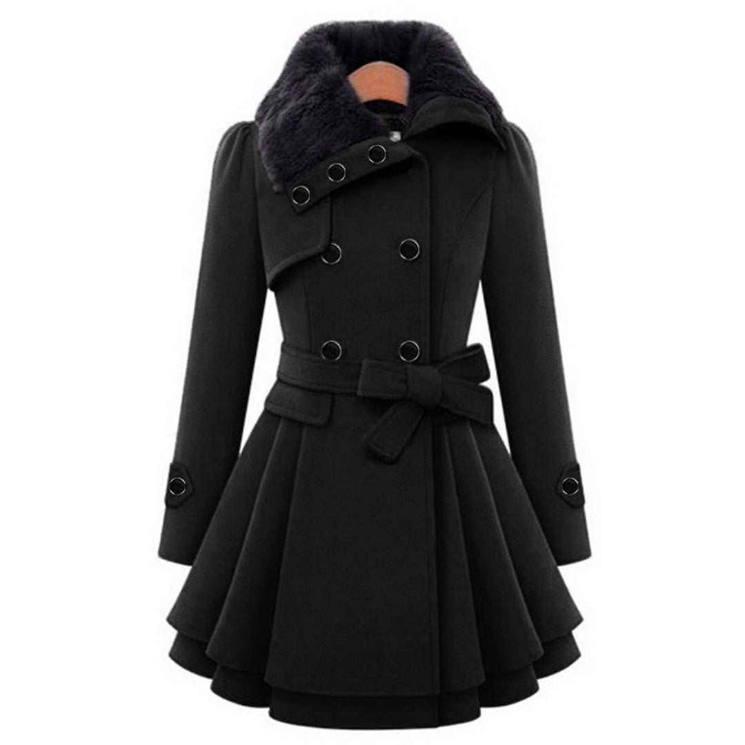 Warmer und langer Damen-Wintermantel - Vivienne