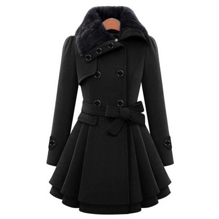 Warmer und langer Damen-Wintermantel - Vivienne
