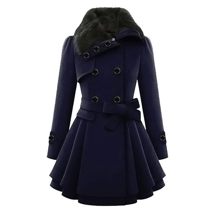 Warmer und langer Damen-Wintermantel - Vivienne