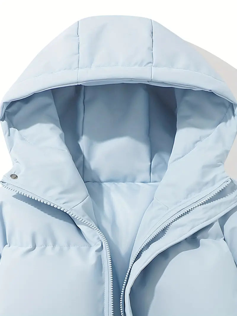 Warme Damenjacke mit Kapuze - Aurelia