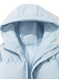 Warme Damenjacke mit Kapuze - Aurelia