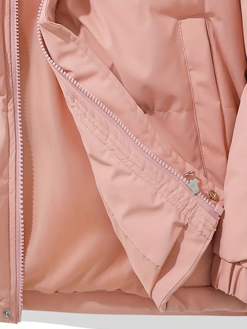 Warme Damenjacke mit Kapuze - Aurelia