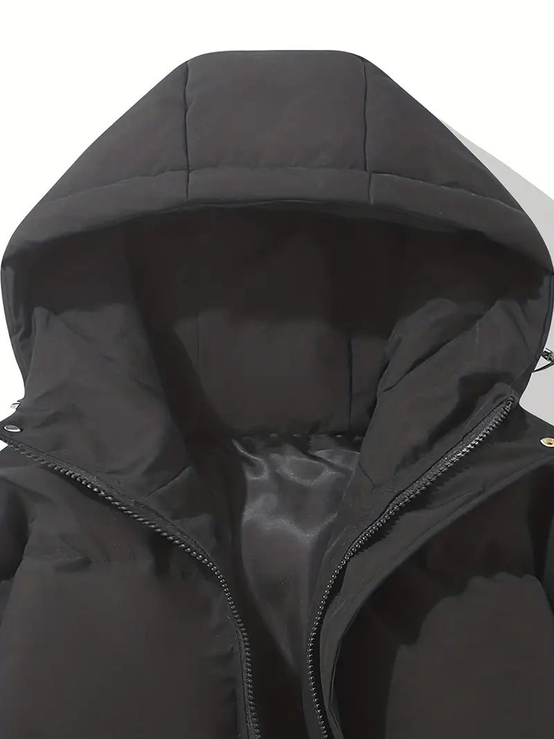 Warme Damenjacke mit Kapuze - Aurelia