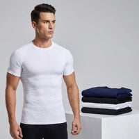Eng Anliegendes Kompressionsshirt Langarm Set - Grant