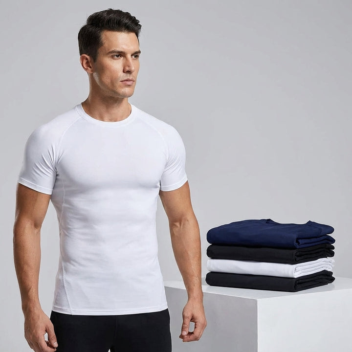 Eng Anliegendes Kompressionsshirt Langarm Set - Grant