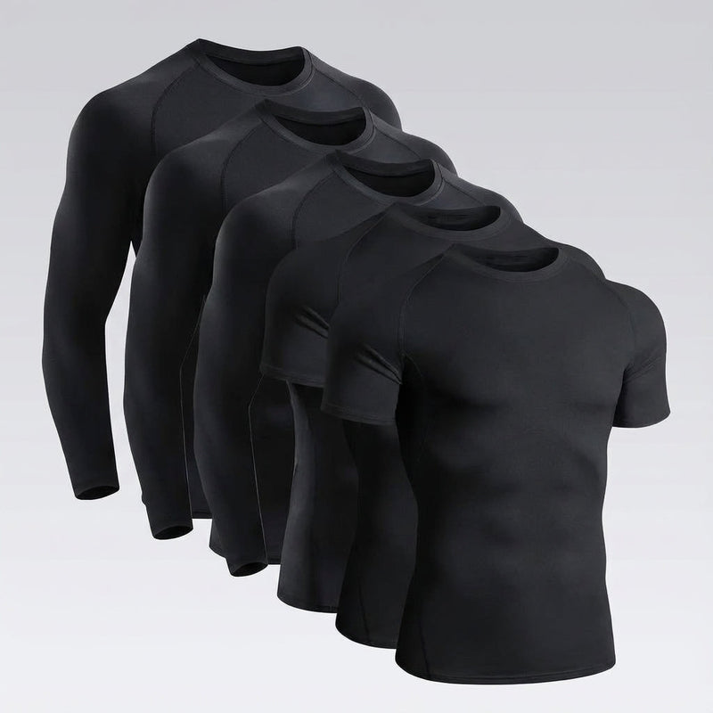 Eng Anliegendes Kompressionsshirt Langarm Set - Grant