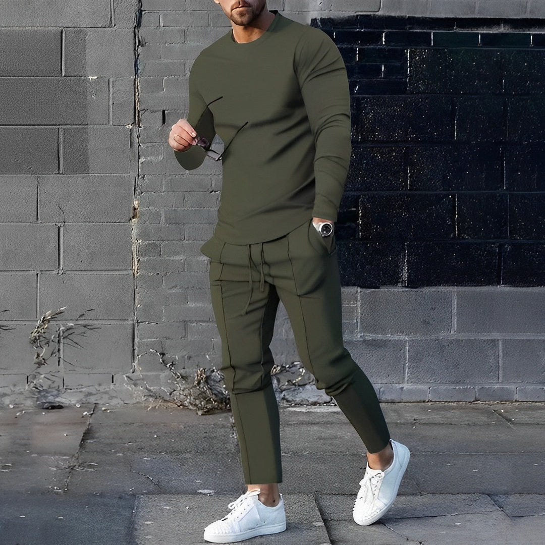 Stilvolles 2-teiliges Herrenoutfit - UrbanEase