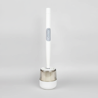Ergonomische Toilettenbürste Mit Halter - GlideScrub