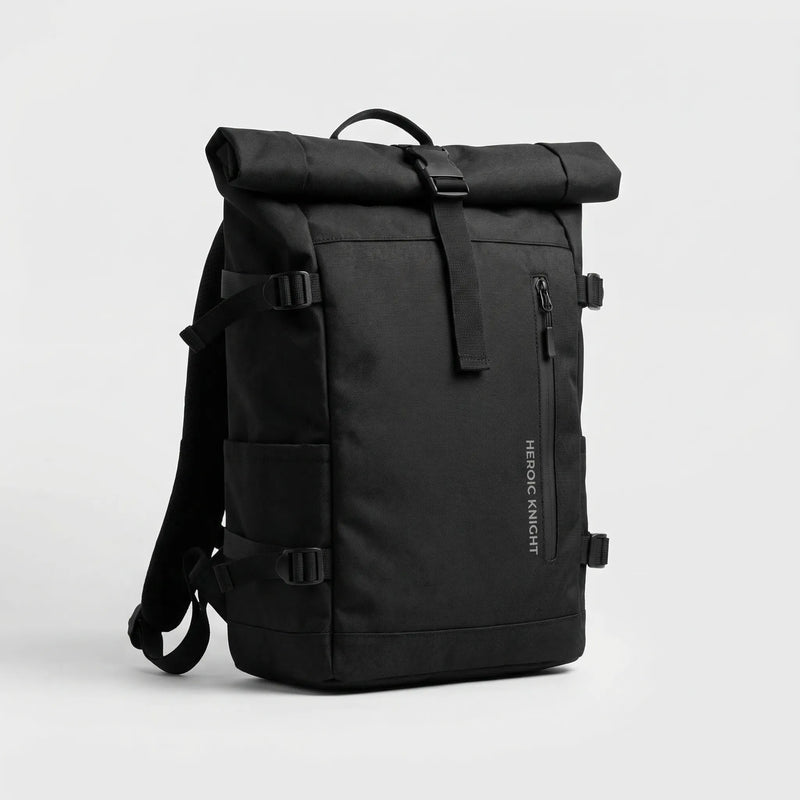 Expandable Roll-Top Travel Rucksack -  Rolamax
