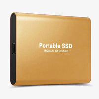 Portable External SSD Hard Drive with USB 3.1 - High Capacity On-the-Go 8