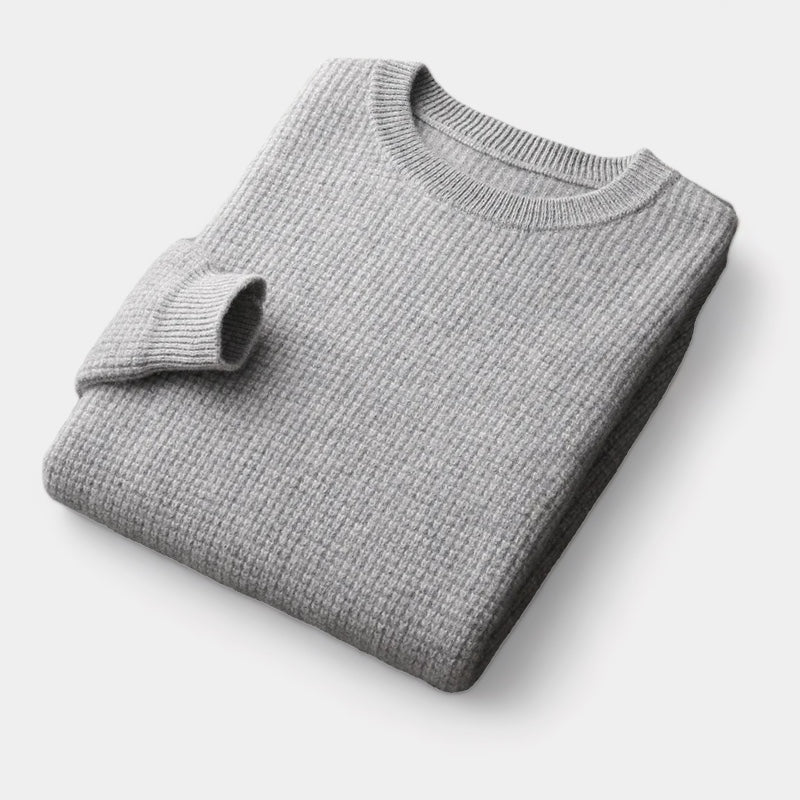 Weicher Herren-Wollpullover - Norbert