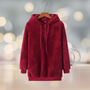 Weiche Damen-Hoodieweste für den Herbst – Amalia