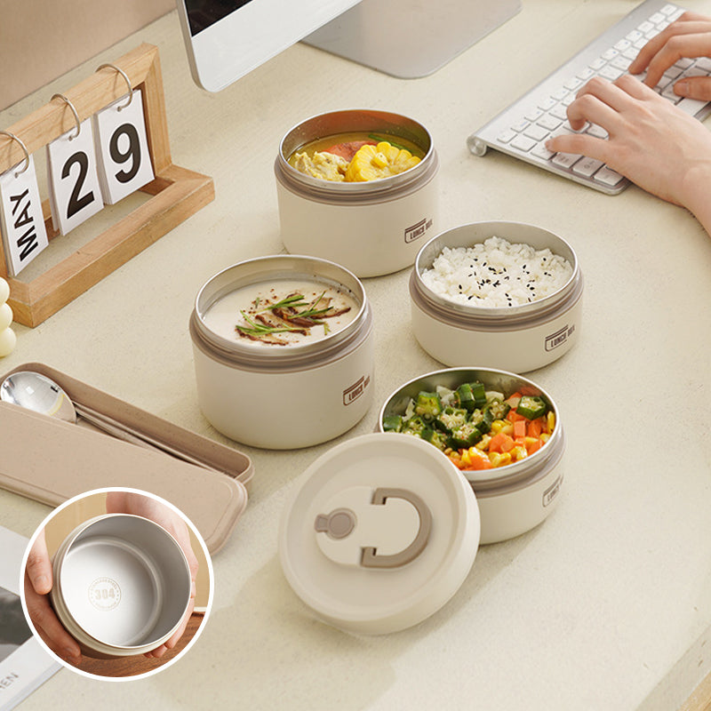 Mehrlagige isolierte Lunchbox mit GRATIS Tragetasche - ThermoBox