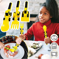 Bulldozer Children's Cutlery Set - ConstructoFork