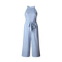 Luftiger & stilvoller Damen-Jumpsuit mit Taillenband und Streifen – Nayla