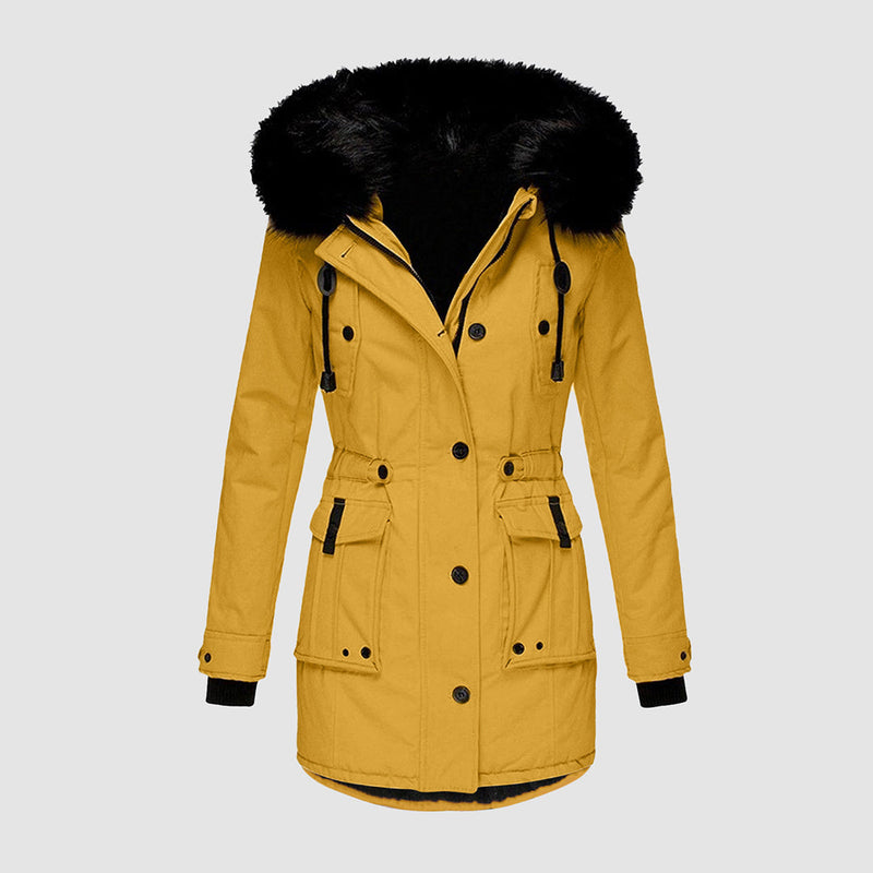 Warme Winterjas met Fleecevoering - Tove