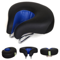 Noseless Mountain Bike Seat | Ergonomic Padded Cushion | Pressure Relief 2