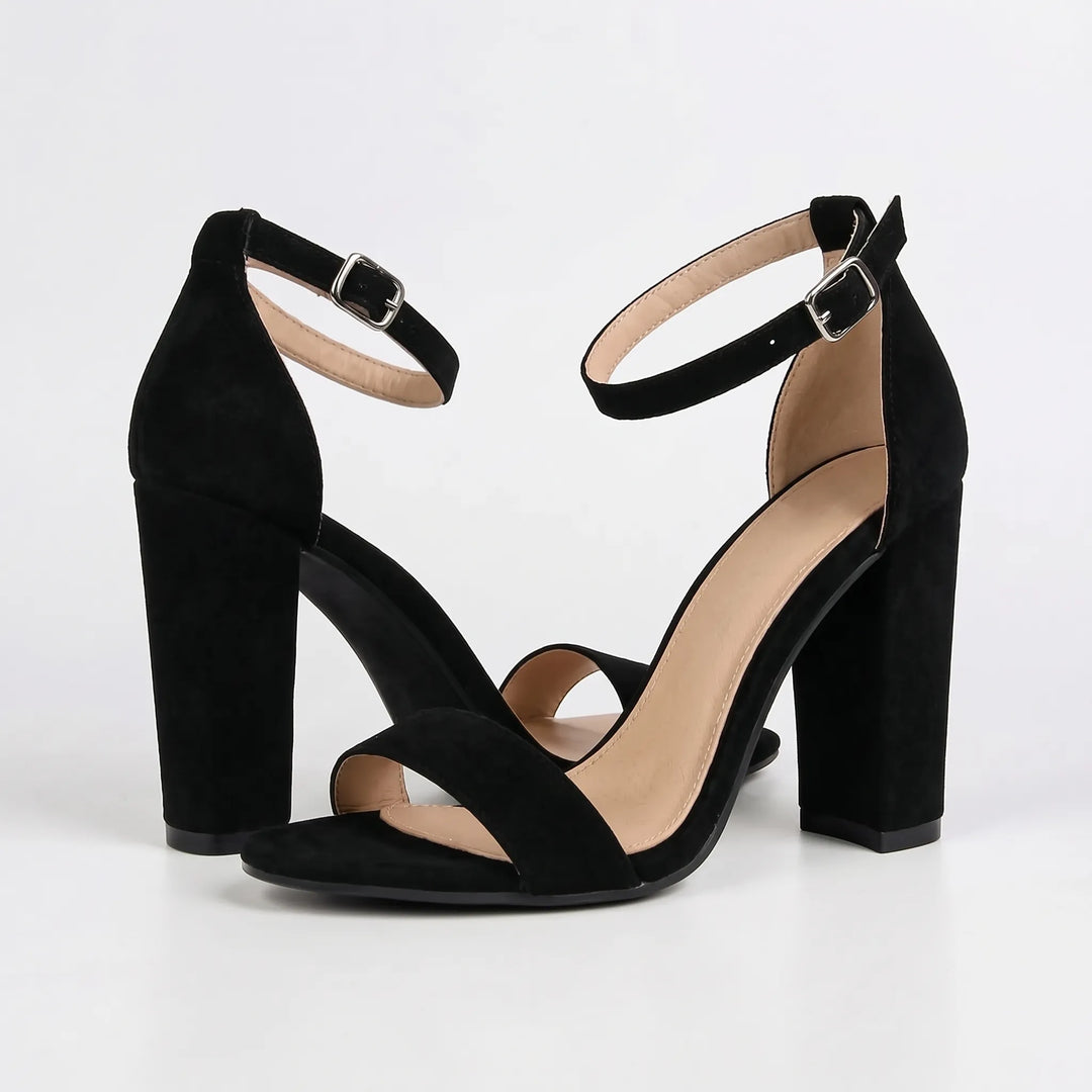 Feestelijke Blokhaksandalen - Gloria