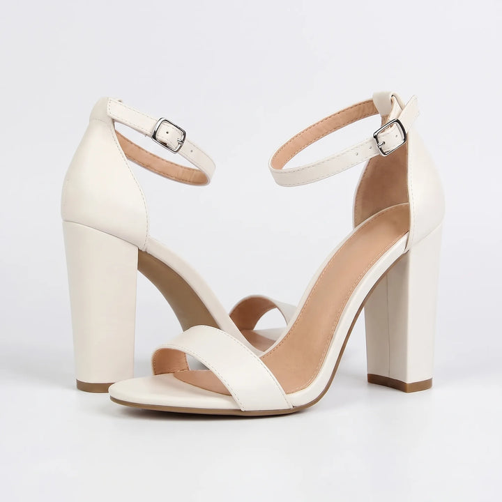 Feestelijke Blokhaksandalen - Gloria