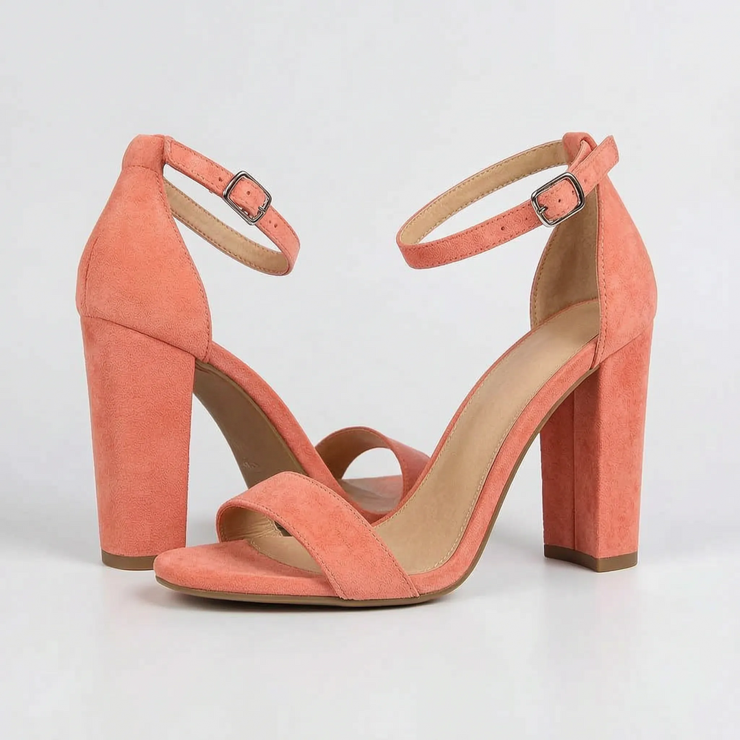 Feestelijke Blokhaksandalen - Gloria