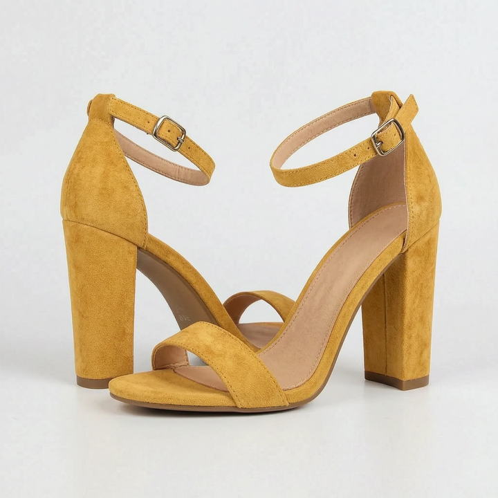 Feestelijke Blokhaksandalen - Gloria