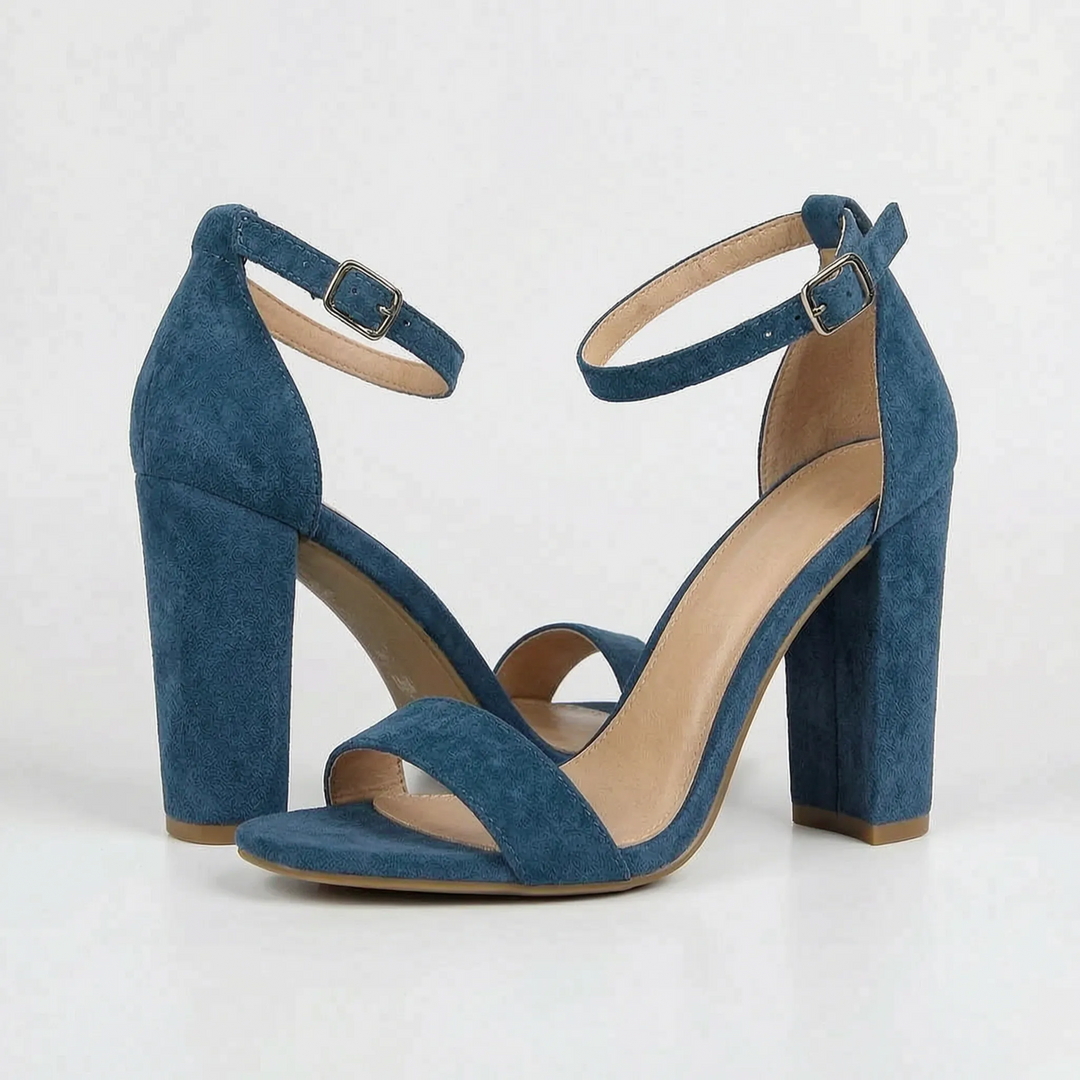 Feestelijke Blokhaksandalen - Gloria