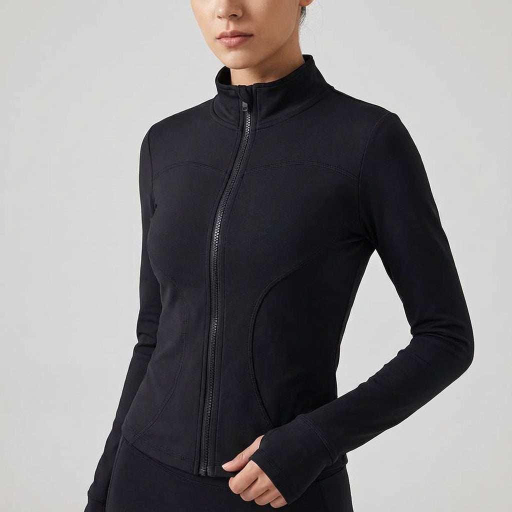 Figurbetonte Activewearjacke Aus Stretch - Georgia