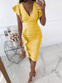 Figurbetontes Midi-Kleid - Maxine