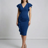 Figurbetontes Midi-Kleid - Maxine