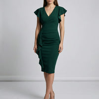 Figurbetontes Midi-Kleid - Maxine