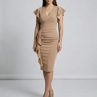 Figurbetontes Midi-Kleid - Maxine